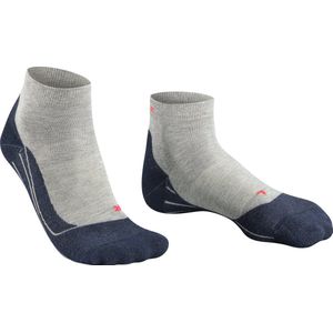 FALKE RU4 Endurance Short dames running sokken kort - grijs (lightgrey) - Maat: 39-40