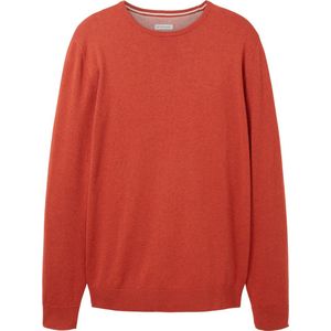 TOM TAILOR basic crew neck sweater Heren Trui - Maat L