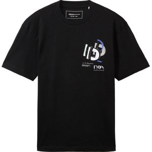 Tom Tailor T-shirt T Shirt Met Logoprint 1042037xx12 29999 Mannen Maat - XL
