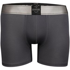 RJ Bodywear The Good Life - heren boxershort - grijs - Maat: L