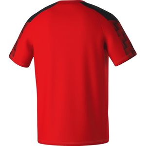 Erima Evo Star T-Shirt Kinderen - Rood / Zwart | Maat: 152