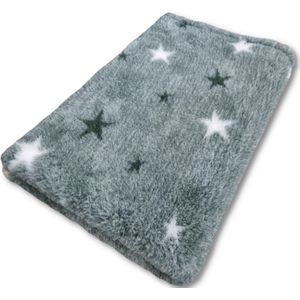 Vetbed Starry Night - Groen - 2 Stuks - Antislip Hondenmat - 75 x 50 cm - Benchmat - Hondenkleed - Voor Honden -Machine Wasbaar