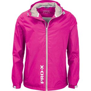 Neon roze kinder regenjas Flashy van Pro-X Elements 176