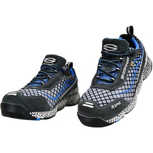 SIR SAFETY MONZA Veiligheidsschoenen S1PS HEREN Werkschoen Grijs - Aluminium Neus en Composiet Tussenzool - Antislip SR - Ademend