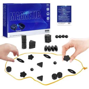 Solacis Magnetisch schaakspel - Magnetisch schaakbord - Reis schaakspel - Schaken - Schaakspel - Must have!