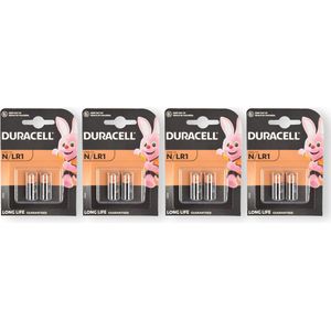 Duracell 23A Alkaline Batterijen - Pack van 8 stuks - 1.5V - 2.6CM x 0.8CM - MN9100 LR1 N - Alkaline Technologie