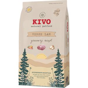 Kivo Petfood Verse Lam - 14 kg - Koudgeperst - Graanvrij