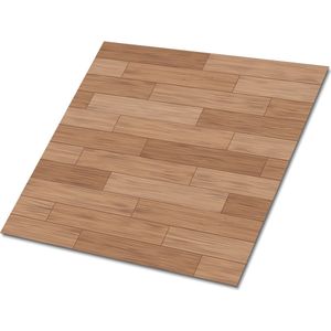 Tulup PVC Tegels - Houten Vloer Vinyl Tegels - 30 cm x 30 cm - Bruin Zelfklevende Vinyl Tegels - Verpakking van 9 stuks - Wand PVC Tegels - Industrieel Plaktegels - Vinyl Wandtegels - Plaktegels keuken en Badkamer