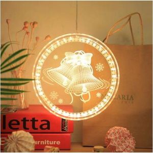 Kerst Lamp Rond Bellen (21cm)