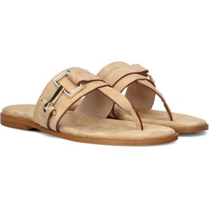 Stefano Lauran Sue Teenslipper Slippers Dames - Beige - Maat 39