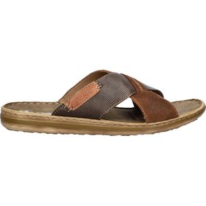 Rieker heren slipper - Bruin - Maat 41