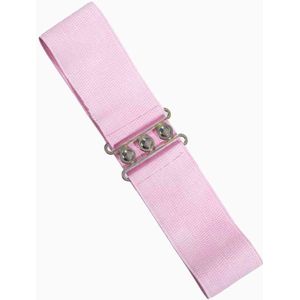 Dancing Days - Vintage Stretch Taille riem - 3XL/4XL - Roze