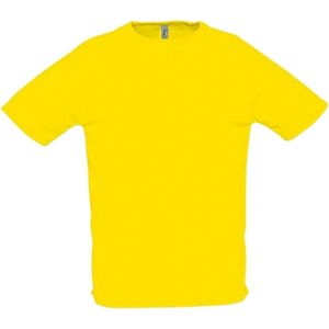 SOLS Heren Sportief T-Shirt met korte mouwen Performance (Neon geel)