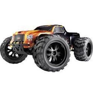 Reely Cimera Zwart Brushless 1:10 RC auto Elektro Monstertruck 4WD 100% RTR 2,4 GHz Incl. accu en lader