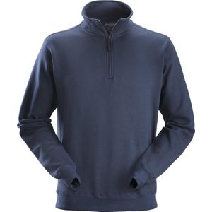 Snickers ½ Zip sweatshirt - Workwear - 2818 - donkerblauw - maat XL