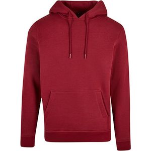 Unisex Heavy Hoodie met capuchon Burgundy - 4XL