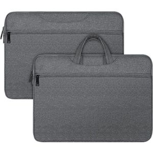 Dux Ducis - Laptoptas – Laptop rugzak - 14 tot 15.4 Inch - Met Handvat - Grijs