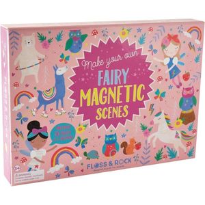 Floss & Rock Magnetische puzzeldoos Rainbow Fairy - 50 stukjes