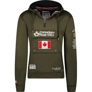 Canadian Peak - Heren Anorak Trui - Galapagos - Kaki