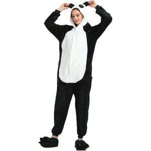 Leuke Panda Onesie - Maat M (156-167cm) - Pyjama - Jumpsuit - Kostuums - Pyjama's - Nachtkleding - Themafeest - Verkleedkleding - Carnavalskleding - Dames - Heren- Kinderen - Volwassenen - Halloween