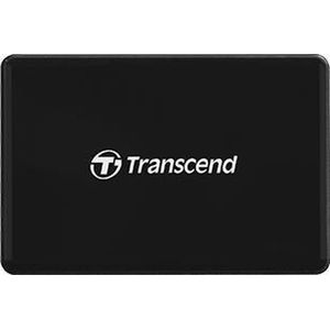 Transcend TS-RDC8K2 Externe geheugenkaartlezer USB-C USB 3.1 (Gen 1) Zwart