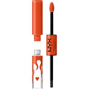 NYX Professional Makeup - Shine Loud High Pigment Lip Shine Lipgloss - Hot Sauce Limited Edition Shiny Orange Lipstick- Habanero Hottie