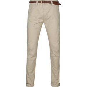 Dstrezzed - Presley Chino Beige - Modern-fit - Chino Heren maat W 28 - L 32