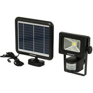 COB LED PIR schijnwerper op zon energie - solarlamp