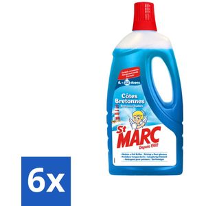 St. Marc - Allesreiniger - 22 Dossissen - 1L - Voordeelverpakking - 6 stuks