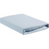 Beddinghouse Jersey - Topper Hoeslaken - Lits-jumeaux - 180x200/220 cm - Light Blue