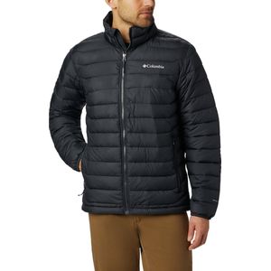 Columbia Powder Lite™ Jacket Puffer Jas - Heren Jas - Outdoorjas - Zwart - Maat XL