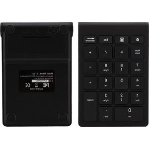 Draadloos Nummerblok voor Air met C-type Adapter - Rose - Bluetooth Abs Bt304 - 22 Toetsen - Numeriek Toetsenbord - Draadloos Mini-toetsenbord - Compatibel met (Zwart) - Toevoegen - HTML, Contetn - Nummerblok .