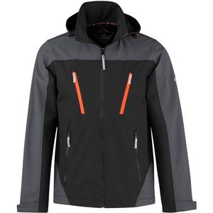 BJØRNSON Teodor Softshell Zomerjas Heren - Winddicht - Zomer - Maat S - Zwart