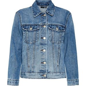 Vero Moda Jas Vmzorica Ls Denim Jacket Mix Noos 10279789 Medium Blue Denim Dames Maat - M