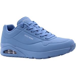 Skechers Uno – Stand On Air Heren Sneakers – Blue Denim - Maat 44