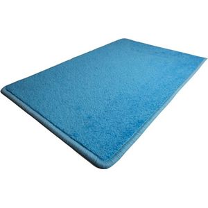 Tapijtkeuze Karpet Banton - 80x150 cm - Lichtblauw