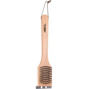 BBQ/barbecue schoonmaak borstel - Barbecue/grill reinigingsborstel - 30 cm
