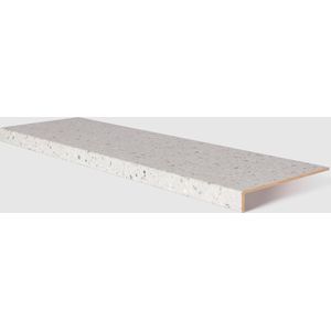 Trapverbouwing.nl - Traprenovatie overzettrede - Laminaat - Terrazzo - 130x38x5,6cm LxBxH