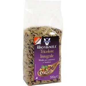 Riso Vignola Rijst tricolore integrale, zak 500 gr