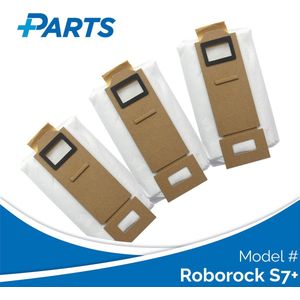 Roborock S7+ Stofzakken van Plus.Parts® geschikt voor Roborock - 3 stuks