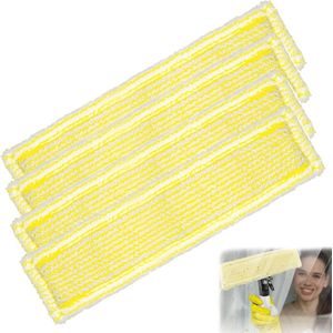 Cleaning Pads - Voor Kärcher microvezeldoek Window Vac buiten - Microvezel wisserovertrek - voor - WV 2/WV5