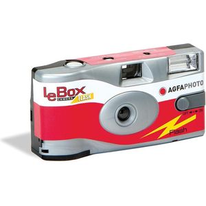 AgfaPhoto LeBox wegwerpcamera met flits voor 27 foto's