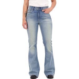 G-star 3302 High Waist Flare Jeans Blauw 28 / 30 Vrouw