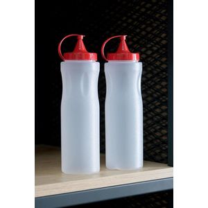 Sunplast SC-403 – Sausfles – Rode Dop – 700 ml – 1x
