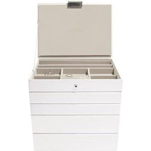 Sieradendoos XL - Juwelendoos - Juwelen Houder - Wit