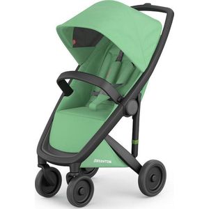 Greentom Classic Black-Mint | duurzame lichtgewichte buggy
