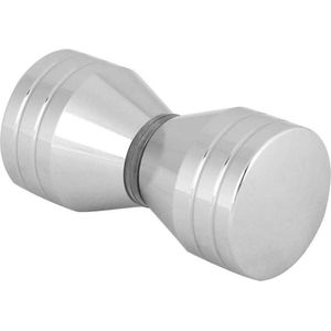 Aluminiumlegering Ronde Douche Deurknop Bad Scherm Terug naar Achterdeur Handgreep - Vervanging Thuis Badkamer Glazen Deur .