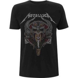 Metallica Heren Tshirt -XL- Viking Zwart