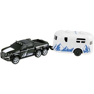 1:64 Revell 23566 RC Pickup Auto met Camper Trailer (Caravan) RC Model Kant en Klaar