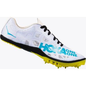 Hoka - Rocked MD - Baan Hardloopschoenen - Heren - Wit - Maat 44